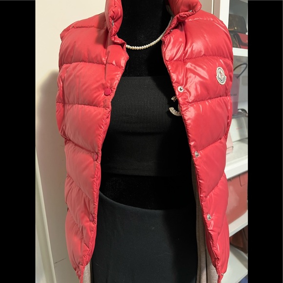 Moncler Pink Quilted Vest - SOLD - Picture 1 of 5
